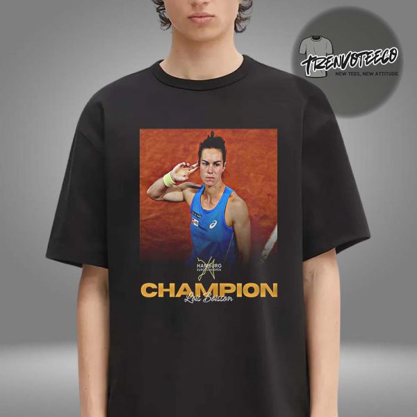 Lois Boisson Champions Of Hambourg European Open WTA 250 Hambourg Unisex T-Shirt