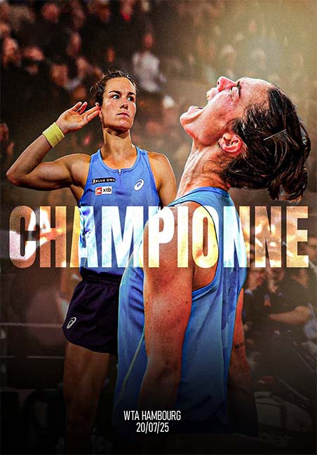 Lois Boisson Claims The Champions Hambourg European Open Title WTA 250 Hambourg