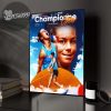 Lois Boisson Claims The Champions Hambourg European Open Title WTA 250 Hambourg Home Decor Poster Canvas