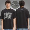 Lost Intricacy Midnight Empire Black Lost Outline Two Sided Unisex T-Shirt