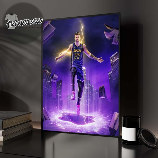 Luka Doncic Los Angeles Lakers On His Body Transformation NBA 2025 Home Decor Poster Canvas
