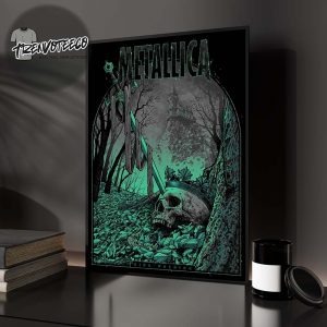 Metallica King Nothing Art By Dan Dippel Limited Edition Numbered Screen Printed Home Decor Poster Canvas