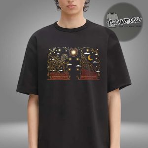 Mumford And Sons Full Show Combined Poster At Red Rocks In Morrison CO On July 21-22 2025 Unisex T-Shirt