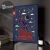 Mumford And Sons Full Show Combined Poster At Red Rocks In Morrison CO On July 21-22 2025 Home Decor Poster Canvas