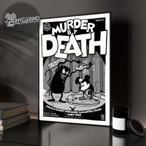 Murder By Death At The Gothic Theater In Denver Colorado On August 21 22 2025 Home Decor Poster Canvas