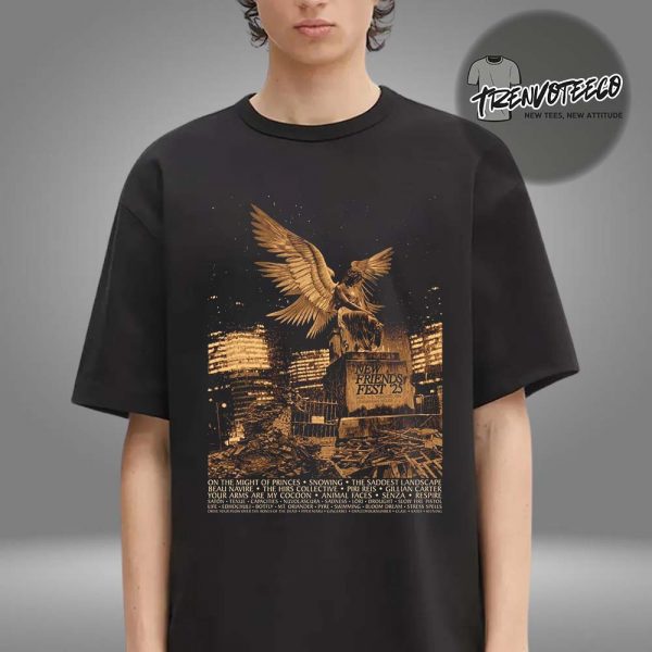 New Friends Fest 25 Toronto At Lithuanian House  On August 1-3 2025 Line Up Unisex T-Shirt