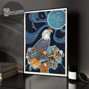 Phish Dry Goods Poster The Mann 2025 Home Decor Poster Canvas