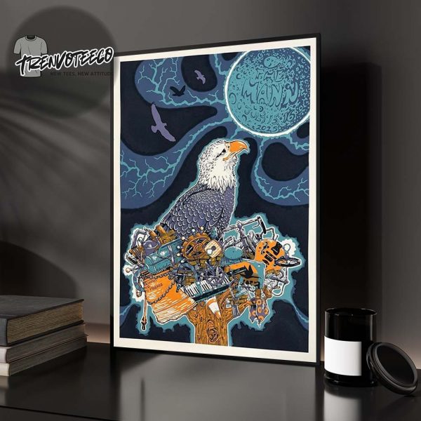 Phish Dry Goods Poster The Mann 2025 Home Decor Poster Canvas