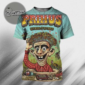 Primus Onward & Upward Tour At Synovus Bank Amphitheater At Chastain Park In Atlanta GA On July 25 2025 All Over Print Shirt