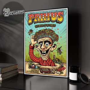 Primus Onward & Upward Tour At Synovus Bank Amphitheater At Chastain Park In Atlanta GA On July 25 2025 Home Decor Poster Canvas
