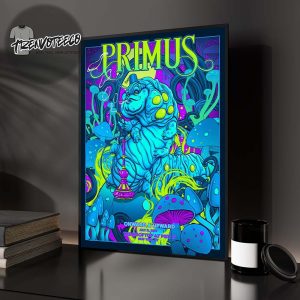 Primus Onward & Upward Tour At The Rooftop At Pier 17 In New York NY On July 21 2025 Home Decor Poster Canvas