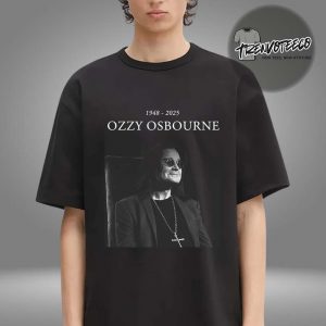 Rip Ozzy Osbourne Rock legend 1948-2025 Unisex T-Shirt