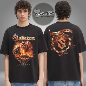 Sabaton Legends Never Die Two Sided Unisex T-Shirt