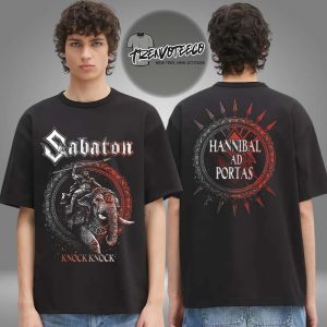 Sabaton Lightning At The Gates Hannibal Ad Portas Two Sided Unisex T-Shirt