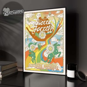 Sierra Ferrell At Kettle House Amphitheatre In Bonner Montana On July 26 2025 Home Decor Poster Canvas