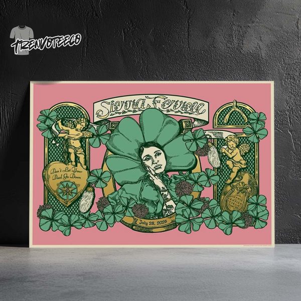 Sierra Ferrell Poster Show At Up District Festival Field In Fargo ND On July 28 2025 Don’t Let Your Deal Go Down Home Decor Poster Canvas