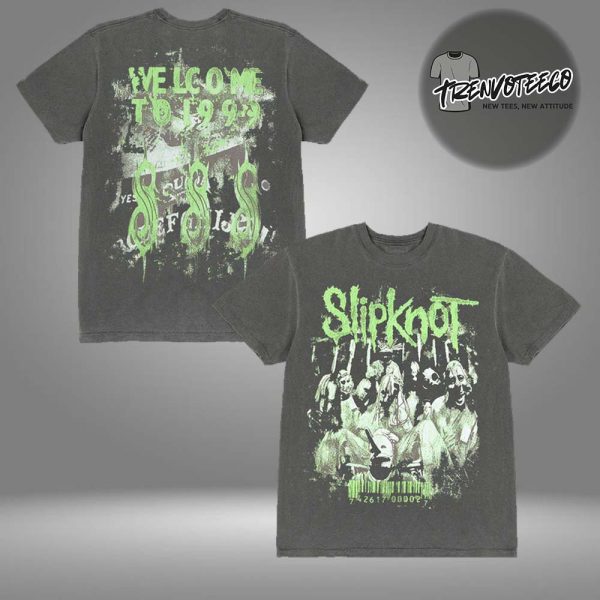 Slipknot Welcome To 1999 Limited Editon Two Sided Unisex T-Shirt