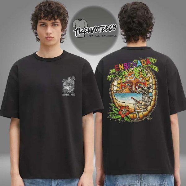 Sublime Ensenada Crest Two Sided Unisex T-Shirt