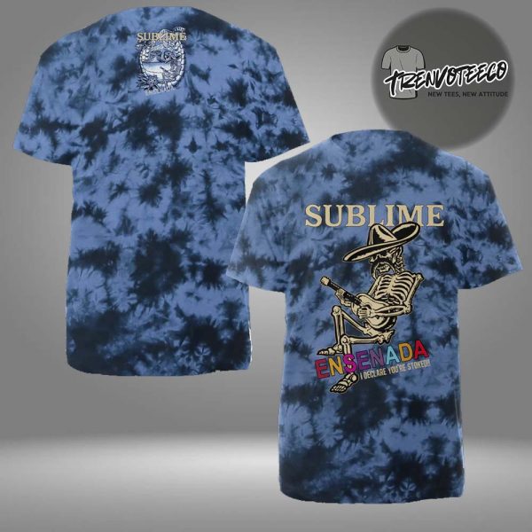 Sublime Ensenada Skeleton All Over Print Shirt