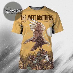 The Avett Brothers At The Astro In La Vista NE On July 17 2025 All Over Print Shirt