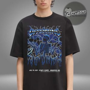 The Offspring Poster Music At Xfinity Center In Mansfield MA On July 30 2025 Unisex T-Shirt