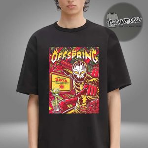 The Offspring Poster Music Show At Ruoff Music Center In Noblesville IN On July 25 2025 Unisex T-Shirt