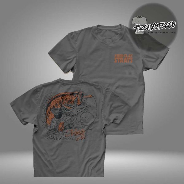 The Red Clay Strays HBYCO Bass Fishing Two Sided Unisex T-Shirt