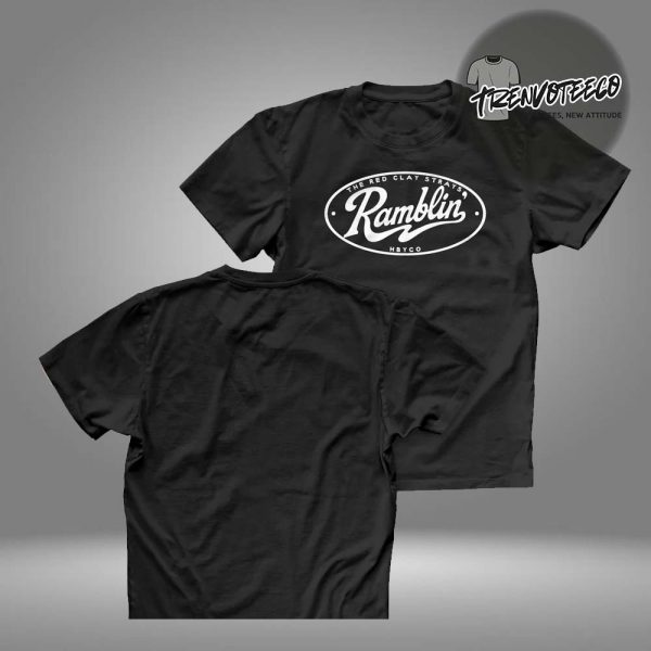The Red Clay Strays Tracks Ramblin Full Chest Two Sided Unisex T-Shirt