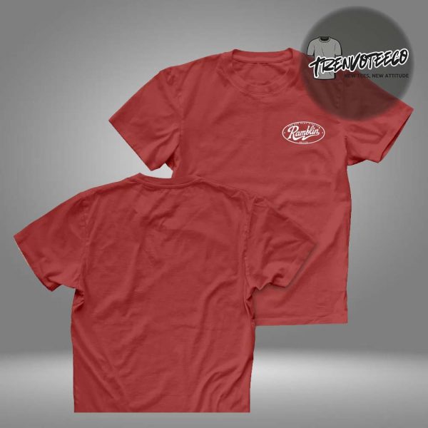 The Red Clay Strays Tracks Ramblin Left Chest Two Sided Unisex T-Shirt