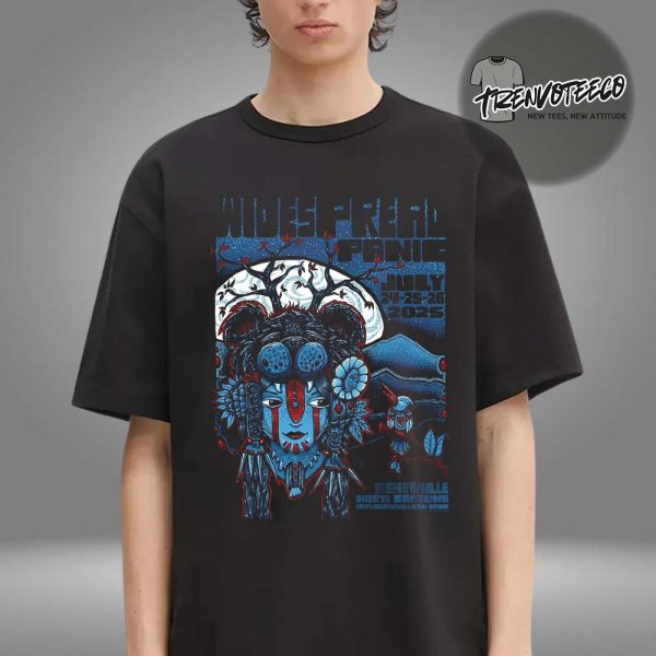 Widespread Panic At Exploreasheville.com In Asheville NC On July 24-25-26 2025 Unisex T-Shirt