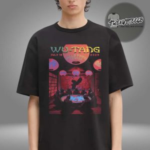 Wu Tang Clan At Wells Fargo Center In Philadelphia PA On July 18 2025 Unisex T-Shirt