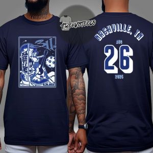 311 Band Event Merch At Nashville TN On August 26 2025 Two Sided Unisex T-Shirt