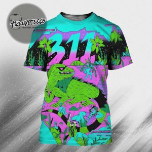 311 Event Merch At Gary IN On August 22 2025 All Over Print Shirt