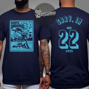 311 Event Merch At Gary IN On August 22 2025 Two Sided Unisex T-Shirt