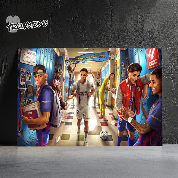 A New LaLiga Season Has Arrived It’s Time For Another Fan Art Home Decor Poster Canvas
