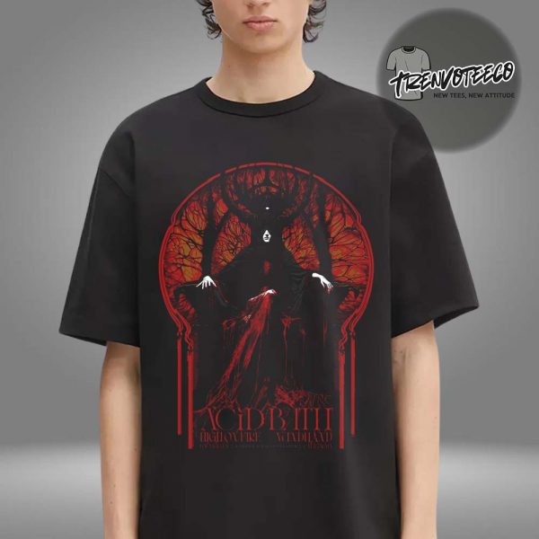 Acid Bath At Hollywood Palladium In Los Angeles CA On August 22 2025 High On Fire Wind Hand Unisex T-Shirt