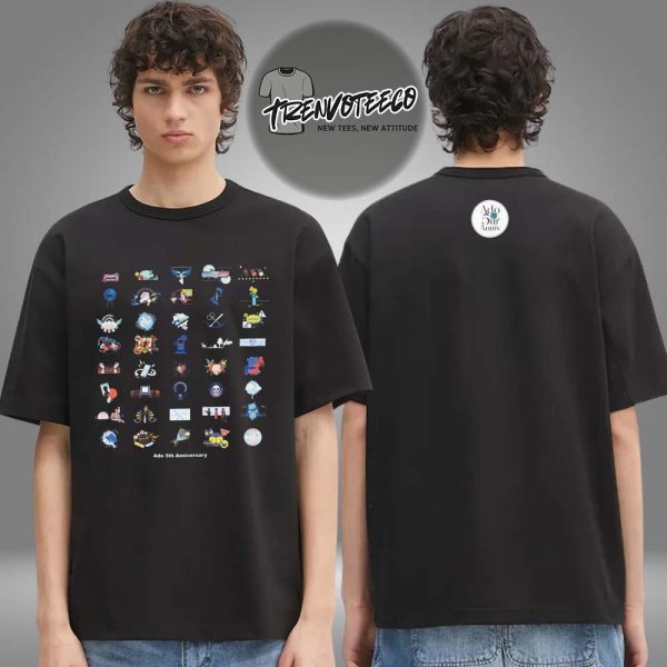 Ado 5th Anniversary Pop Up Store Ado’s Best Adobum Graphic Two Sided Unisex T-Shirt