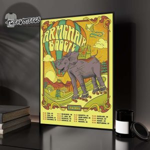 Armchair Boogie Poster Fall Tour 2025 Schedule Home Decor Poster Canvas