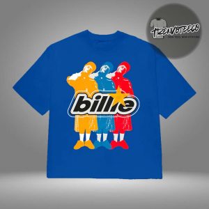 Billie Eilish Billie Repeat Blue Unisex T-Shirt