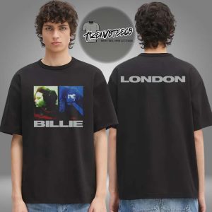 Billie Eilish Dual Photo London Two Sided Unisex T-Shirt