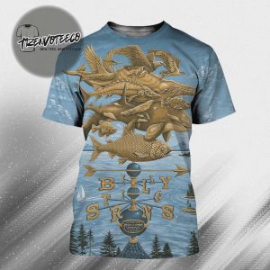 Billy Strings At Angel Of The Winds Arena In Everett WA On August 22 2025 All Over Print Shirt