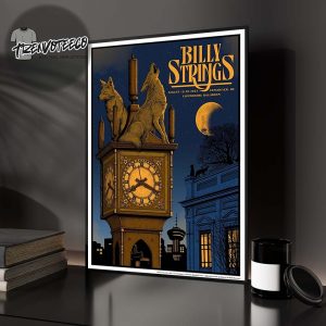 Billy Strings At Commodore Ballroom In Vancouver BC On August 19-20 2025 Home Decor Poster Canvas
