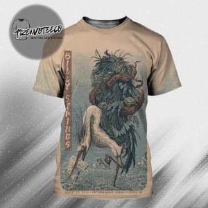 Billy Strings At Matthew Knight Arena In Eugene OR On August 23 2025 All Over Print Shirt
