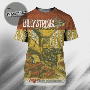 Billy Strings At Scheels Arena In North Dakota On August 12 2025 All Over Print Shirt