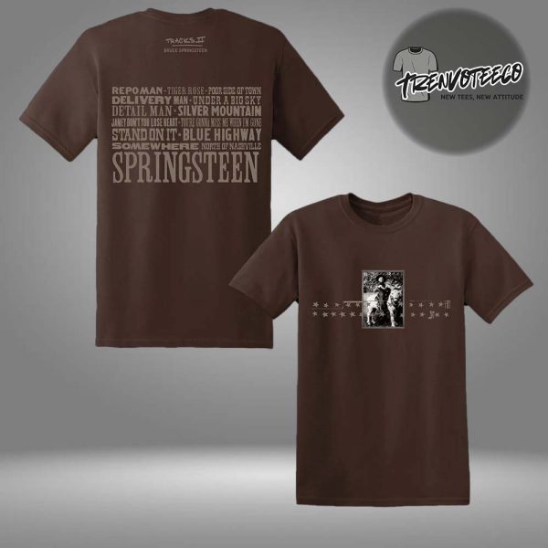 Bruce Springsteen Nashville Album Two Sided Unisex T-Shirt