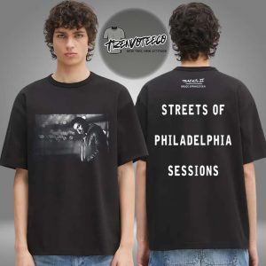 Bruce Springsteen Streets Of Philadelphia Sessions Photo Two Sided Unisex T-Shirt