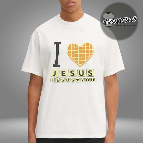 Bryce Crawford Waffle House I Love Jesus Jesus Love You Unisex T-Shirt