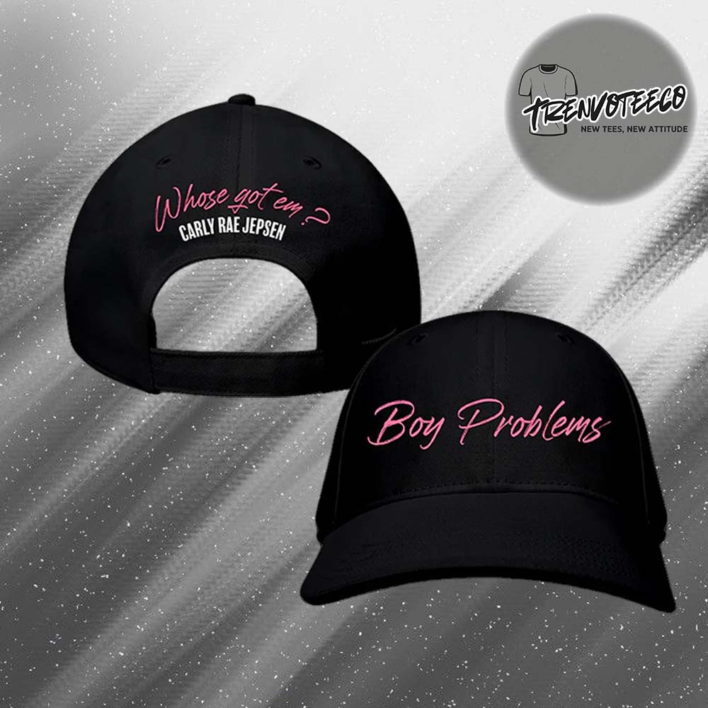 Carly Rae Jepsen 10 Years Of Emotion Boy Problems Cap Hat Snapback