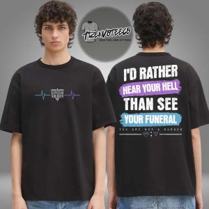 Citizen Soldier Burden Lifeline Two Sided Unisex T-Shirt