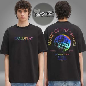 Coldplay Hull Craven Park Exclusive Merch On August 18 19 2025 Two Sided Unisex T-Shirt